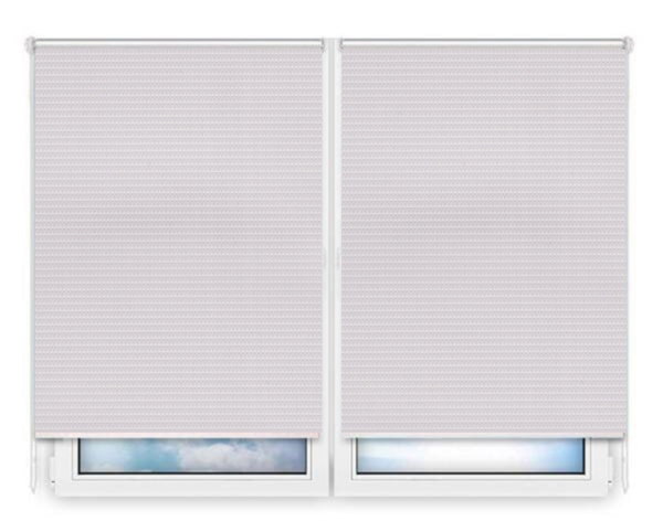 Рулонные шторы Мини Севилья бо светло-серый цена. Купить в «Мастерская Жалюзи»